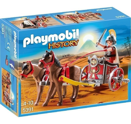 Playmobil 5391 History Carreta Carro Romano Intek Mundomania