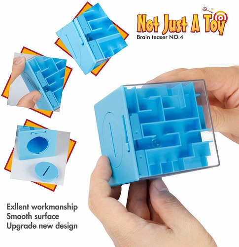Coogam Fidget Cubos Rompecabezas Rompecabezas Juguetes, 3x3