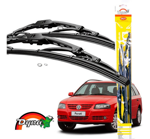 Kit Limpador Parabrisas Vw Parati 2005 A 2008 Original Dyna