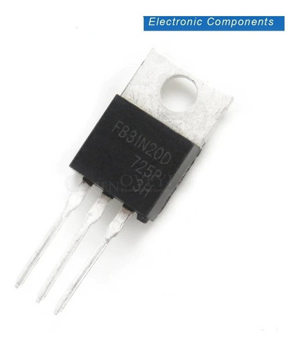 Irfb31n20d  Mosfet  Canal N 200v 31a Pack 3 Piezas 