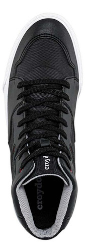 Imagen 6 de 8 de Tenis Flandes Negro Para Hombre Croydon
