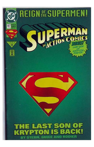 Hq Gibi Superman Reign Of The Supermen Importadas Uma C\ Pos (Usado)