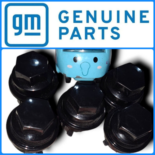 Kit 5 Capuchones Tuercas Para Tapón Original Chevrolet Trax (Usado)