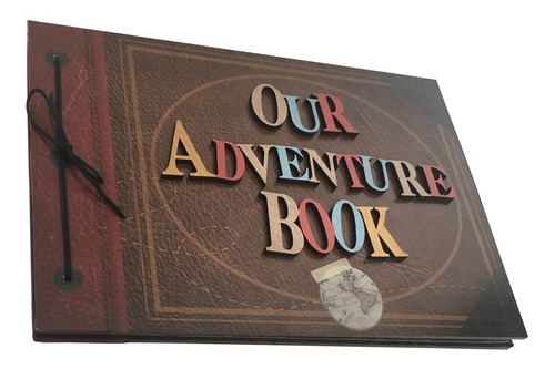Our Adventure Book- 20 Hojas- Letras Realzadas