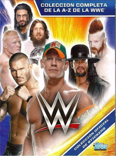 Imagen 1 de 1 de Figuritas De La Wwe 2015 Completa El Album De Tu Hijo/a