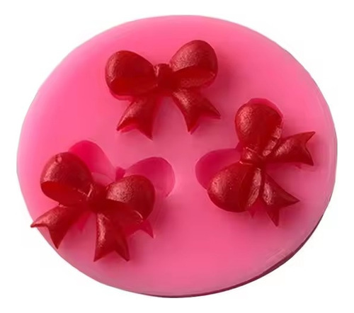 Forma Molde Silicone Laços Lacinho Fondant Chocolate Biscuit