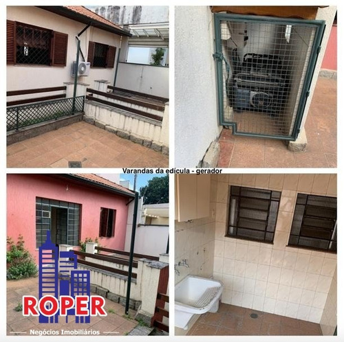 Excelente Sobrado De Alto Padrão Com 302 M²/4 Dormitórios/ 3 Vagas E 2 Edicula À Venda/locação No Tatuapé. - So0181 - 34651518