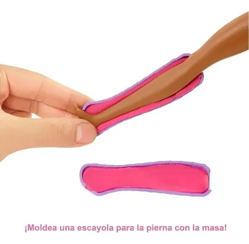 Muñeca Barbie Play Set Clínica Médica + Muñeca Y Accesorios