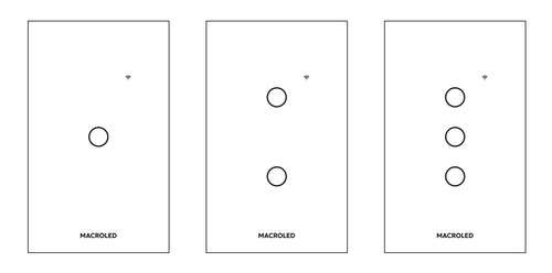 Imagen 5 de 9 de Interruptor Wifi Macroled Smart Tsx2n 2 Canales P/app Tuya