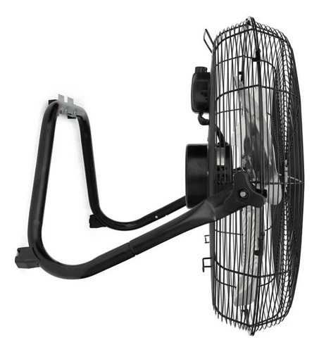 Ventilador Industrial 2 En 1 Piso Y Pared 20 Cantidad De Aspas 3 Estructura Negro Aspas Grises Diámetro 50.8 Cm Material De Las Aspas Metal