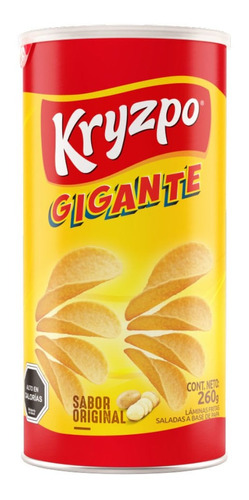 Papas Fritas Kryzpo Gigante Tarro De 260g - Elige Tu Sabor Papas Frita Sabor Original