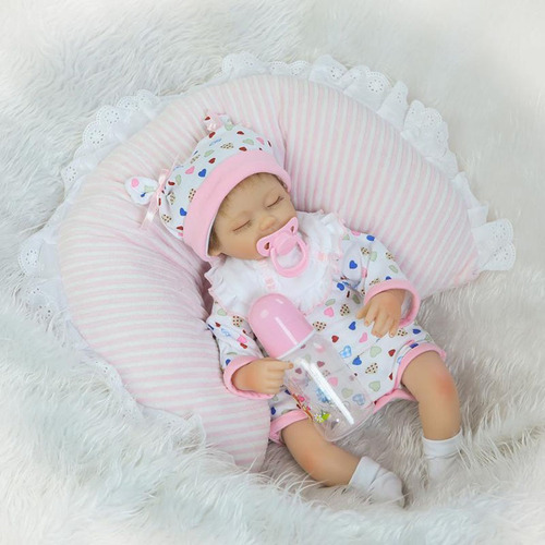 Auténtica Bebe Reborn 43 Cm Silicón Realista Varios Modelo B
