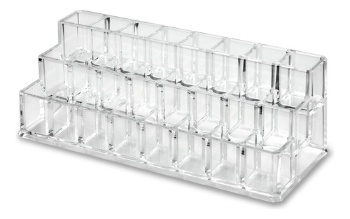 Byalegory Tiered Acrílico Barra De Labios Maquillaje Organiz
