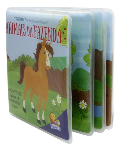 Tchibum – Um livro de banho! Animais da Fazenda, de © Todolivro Ltda.. Editorial Todolivro Distribuidora Ltda. em português, 2021