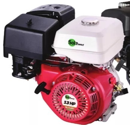 Motor A Gasolina, Estacionario, 13 Hp, Solpower