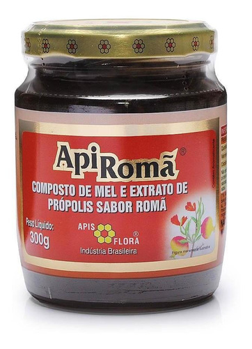 Mel Composto Com Romã E Própolis / Pote 300g