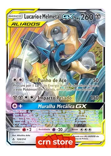 Kit 100 Cartas Pokemon: 80 Cartinhas Gx + 20 Gx Aliados