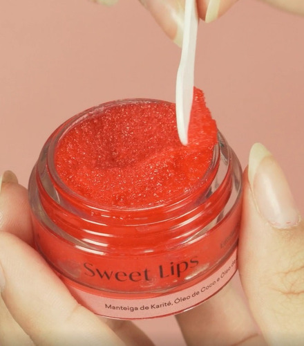 Kit Hydra Gloss Sweet Lips Cereja Tulipia