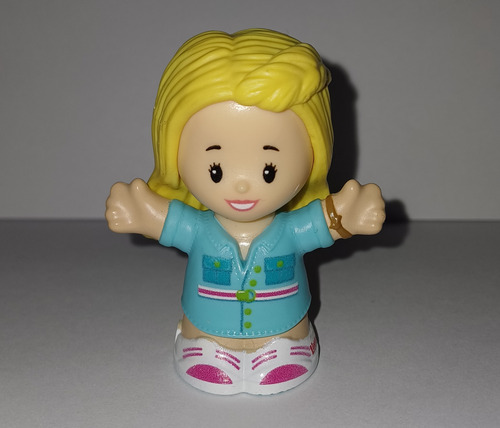 Figura Little People Barbie Rubia Mattel 2022 (Usado)