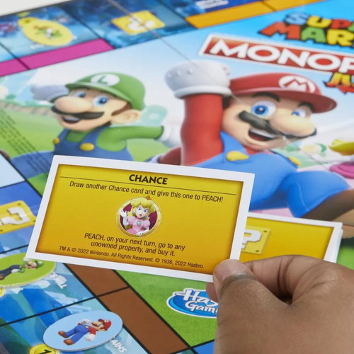 Juego De Mesa Hasbro Monopoly Junior Edición Super Mario