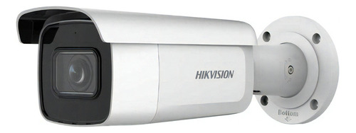 Hikvision Camara Ip Tubo 4 Mp Lente Motorizado  Acusense   2 Color Blanco