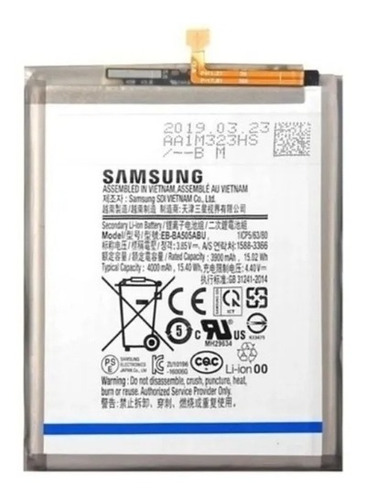 Bateria Pila Samsung Galaxy A50 Certificada 