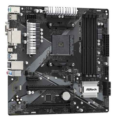 Board Asrock Amd B450m Pro4 F R2.0 Am4 Micro Atx