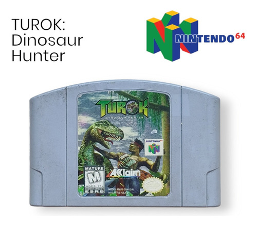 Videojuego Turok: Dinosaur Hunter Nintendo 64 N64