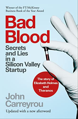 Libro Bad Blood De Carreyrou, John