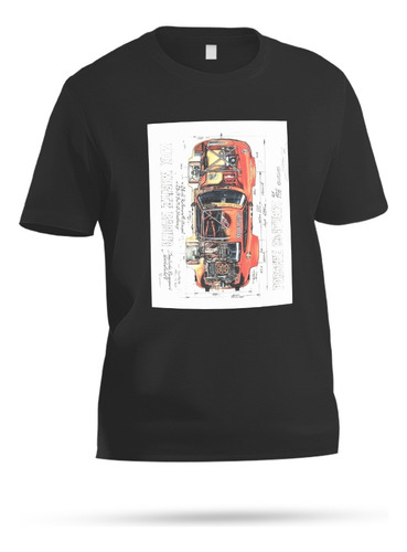 Polera Carreras Auto Porshe