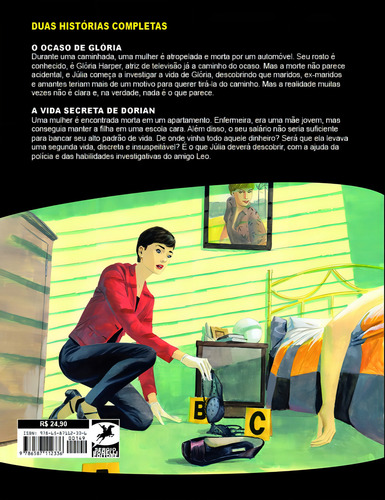 J Kendall - Aventuras de uma criminóloga Nº 149: O caso de glória / A vida secreta de Dorian, de Berardi, Giancarlo. J Kendall - Aventuras de uma criminóloga (149), vol. 149. Editorial Edições Mythos Eireli,Sergio Bonelli Editore, capa mole em português, 2021