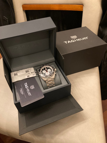 Reloj Tag Heuer Caz101e Ba0842 Gris Blanco Negro (Usado)