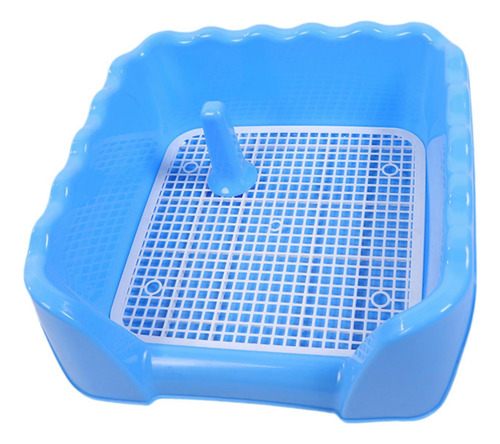 Bandeja De Arena Para Inodoro Para Perros Con Poste S