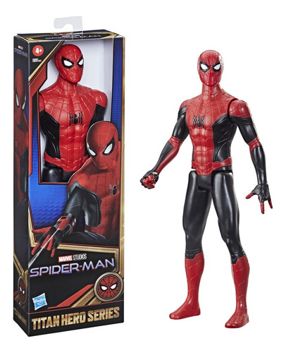 Figura Spider-man (traje Rojo) 30 Cms Titan Hero