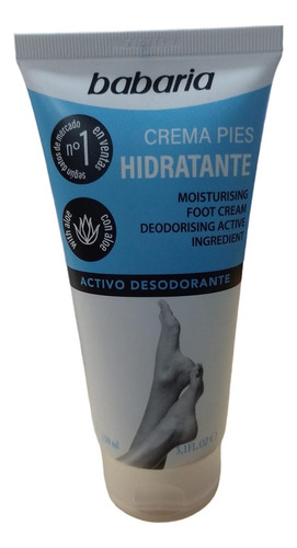 Babaria Crema Hidratante Pies 150ml - mL a $150