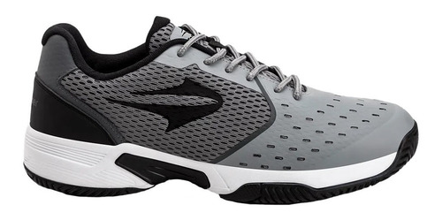 Imagen 2 de 6 de Zapatilla Hombre Topper T-paddle/tenis Original Grs/ngo