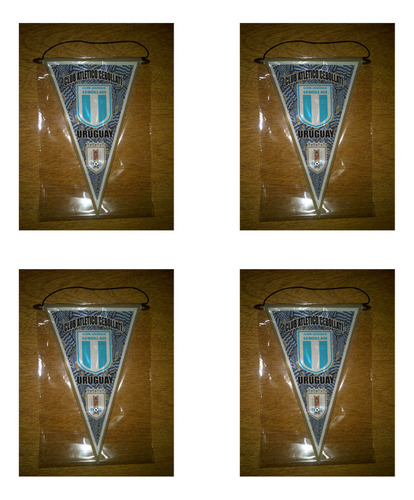Banderin 37cm Color Uruguay Club Atletico Cebollatí