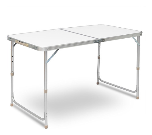 Mesa Plegable Camping Playa De Aluminio 120x60cm