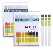 Comprar Tira De Prueba De Ph Con Estuche De Almacenamiento, 200 Piezas De Papel De Prueba De Ph 0-14 Extenso, Papel De Prueba De Tornasol Prueba De Ph Para Medir La Calidad Del Agua Prueba De Suelo De Agua