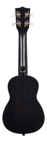 Ukulele Soprano De Caoba Satinado Negro Ka-15s-blk Kala Color Negro
