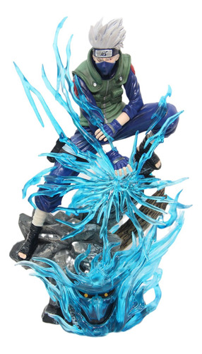 Naruto Kakashi Chidori Efectos Especiales Azules