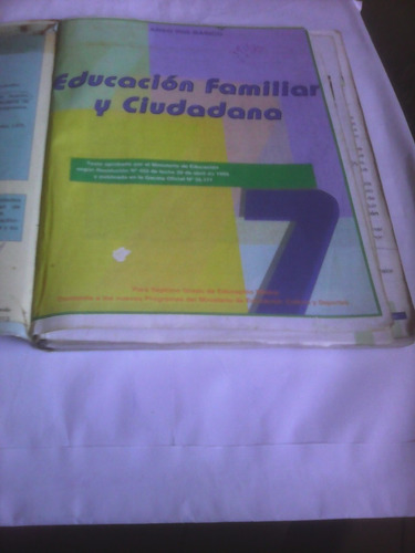 Libro De 7:educ.familiar Y Ciudadana-antonio Gomez/gladys C