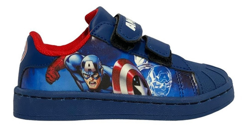 Zapatillas Marvel Capitan America Spiderman Niño Avengers