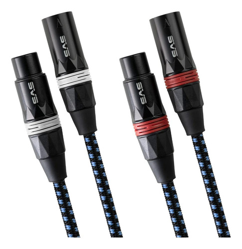 Svs Soundpath - Cable De Audio Xlr Balanceado (3.3 ft) - Par