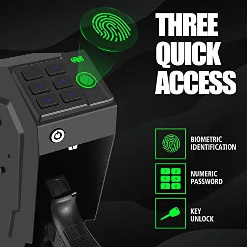 Caja Fuerte Biometrica Para Pistola Bip De Acceso Incorrecto