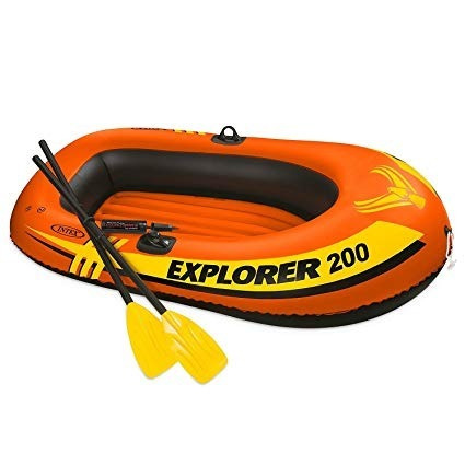 Bote Inflable Boat Explorer 200. Intex. Nuevo. Envío Gratis