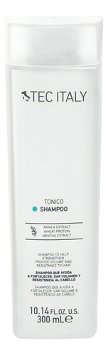  Shampoo Tec Italy Tónico Aporta Volumen Y Resistencia 300 Ml