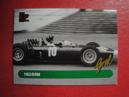 Figuritas Grid Formula 1 Año 1992 Brm Nº181