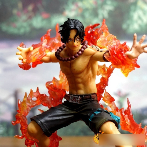 Figura De Colección Portgas Puño De Fuego One Piece 11 Cm