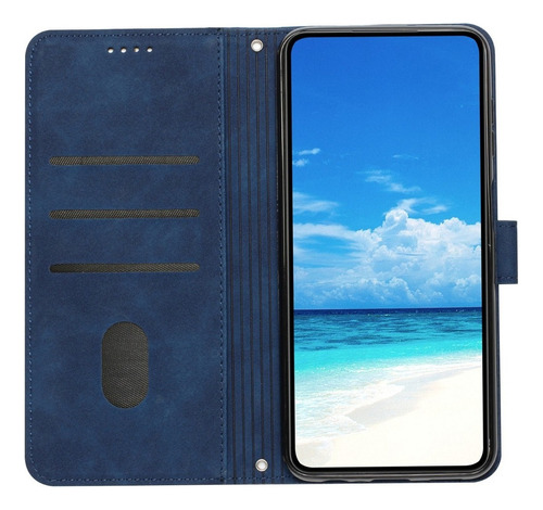 B Para A12 A31 A9 2020 Funda Tipo Cartera De Cuero